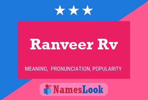 Poster del nome Ranveer Rv