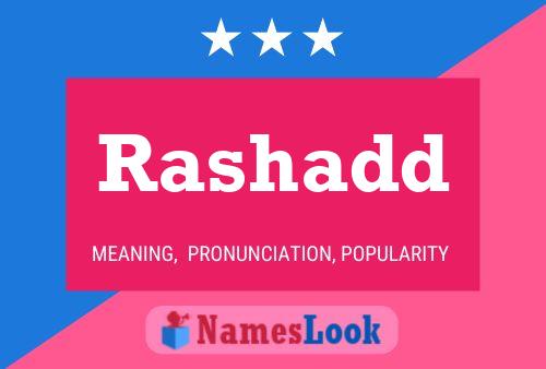 Poster del nome Rashadd