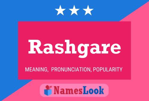 Poster del nome Rashgare