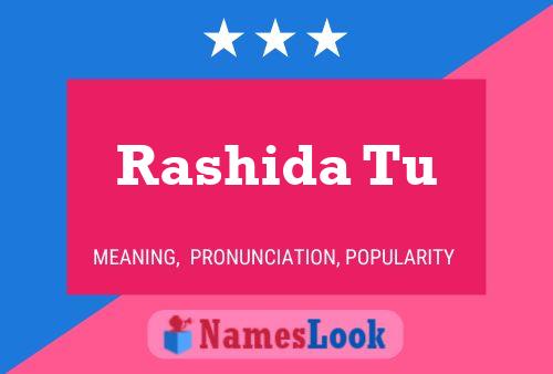 Poster del nome Rashida Tu