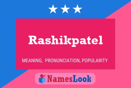 Poster del nome Rashikpatel