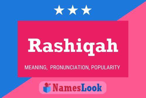 Poster del nome Rashiqah