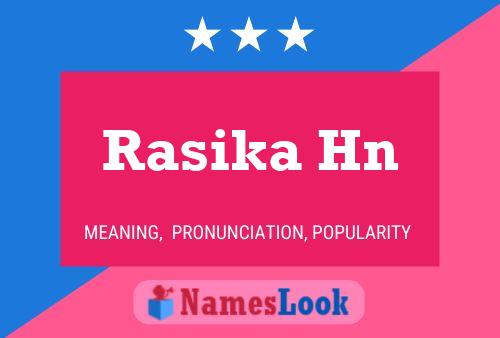 Poster del nome Rasika Hn