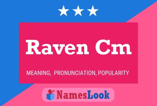 Poster del nome Raven Cm