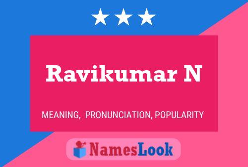 Poster del nome Ravikumar N