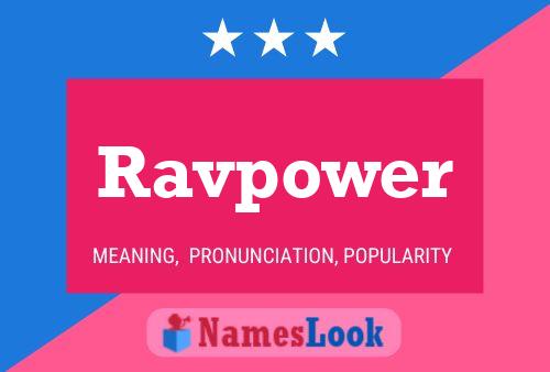 Poster del nome Ravpower