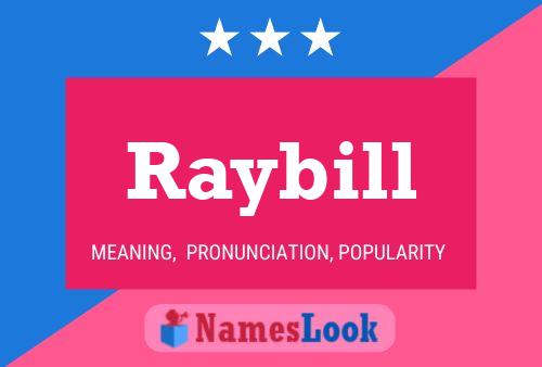 Poster del nome Raybill