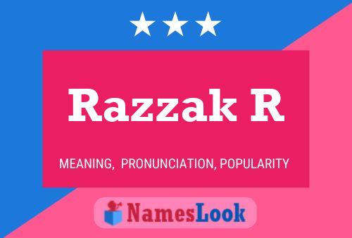 Poster del nome Razzak R