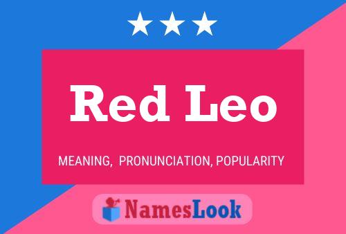 Poster del nome Red Leo