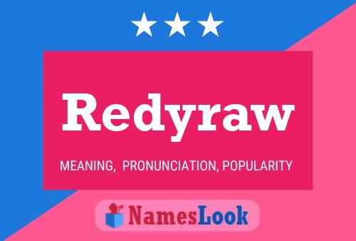 Poster del nome Redyraw