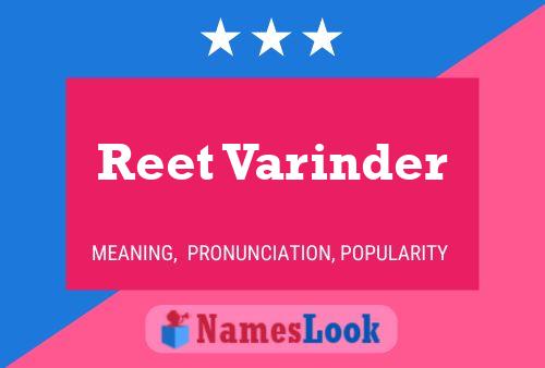 Poster del nome Reet Varinder