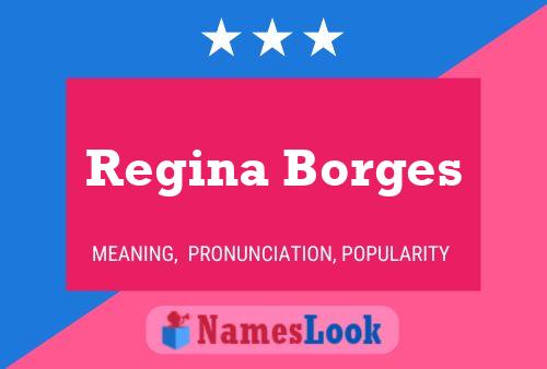 Poster del nome Regina Borges