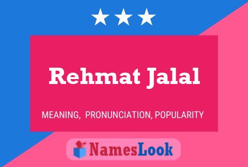 Poster del nome Rehmat Jalal