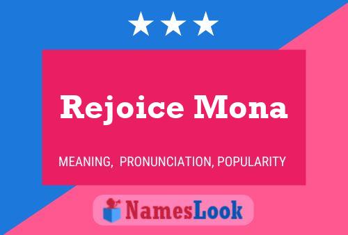 Poster del nome Rejoice Mona