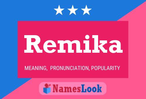 Poster del nome Remika