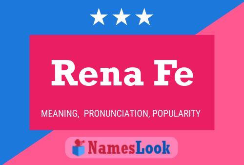 Poster del nome Rena Fe