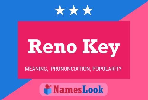 Poster del nome Reno Key