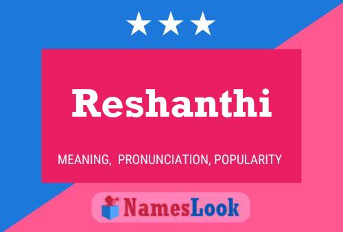 Poster del nome Reshanthi