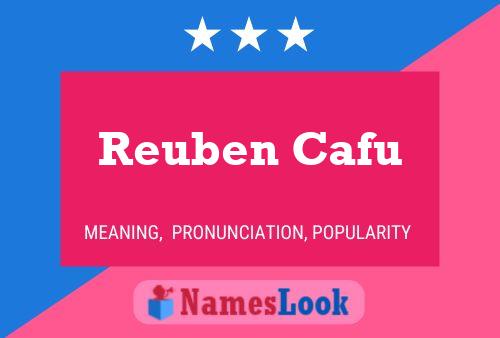 Poster del nome Reuben Cafu