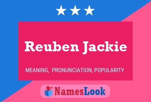 Poster del nome Reuben Jackie