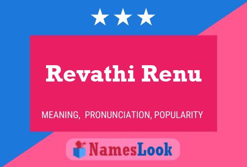 Poster del nome Revathi Renu