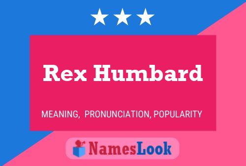 Poster del nome Rex Humbard