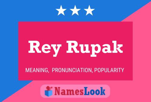 Poster del nome Rey Rupak