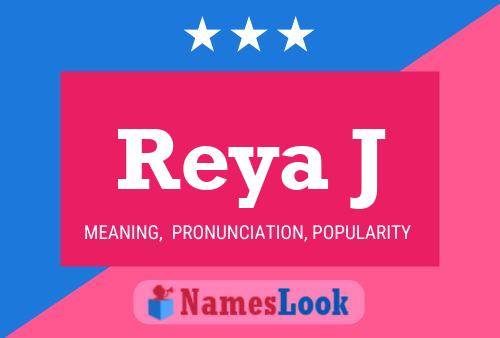 Poster del nome Reya J