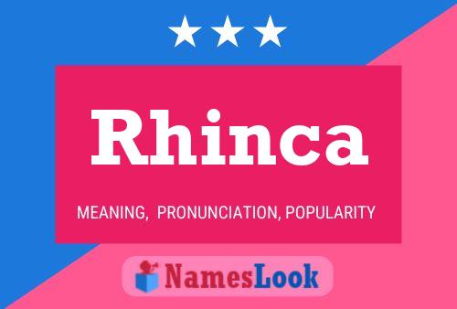 Poster del nome Rhinca