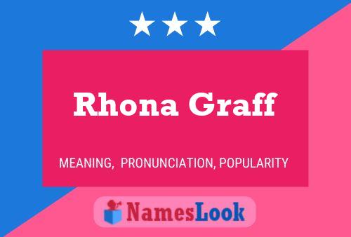 Poster del nome Rhona Graff