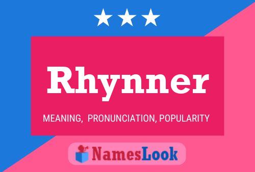 Poster del nome Rhynner