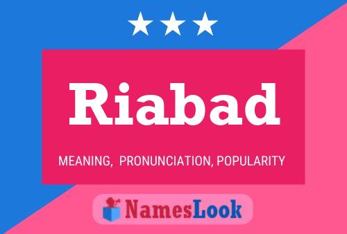 Poster del nome Riabad