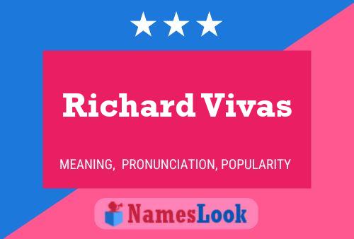 Poster del nome Richard Vivas