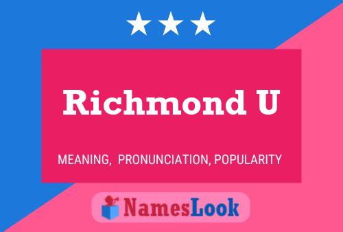 Poster del nome Richmond U