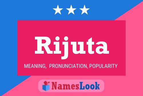 Poster del nome Rijuta