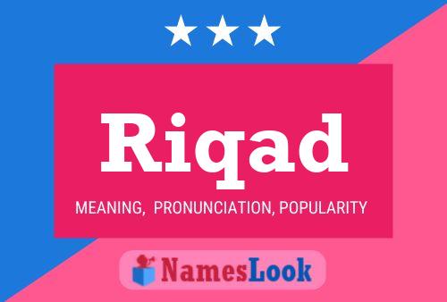 Poster del nome Riqad