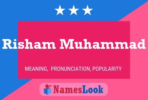 Poster del nome Risham Muhammad