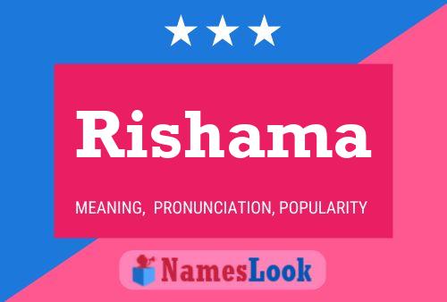 Poster del nome Rishama