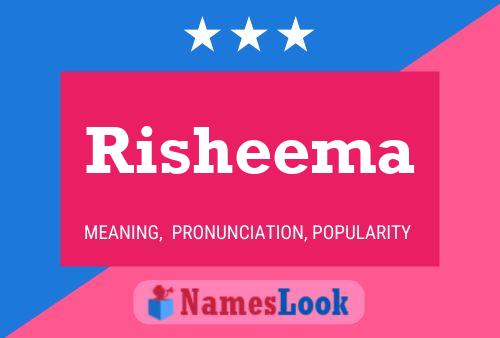 Poster del nome Risheema