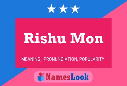 Poster del nome Rishu Mon