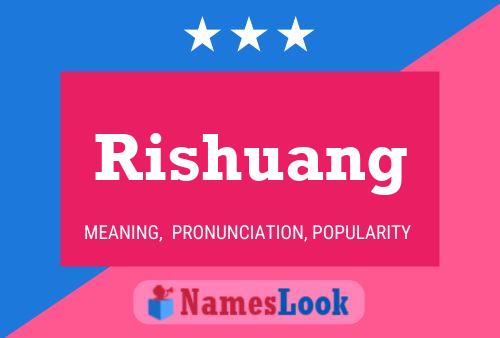 Poster del nome Rishuang