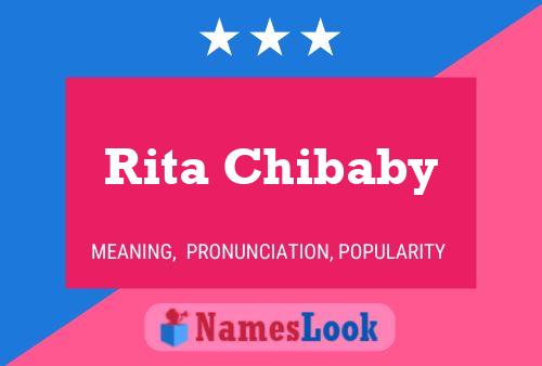 Poster del nome Rita Chibaby