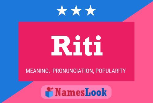 Poster del nome Riti