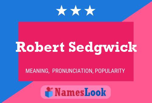 Poster del nome Robert Sedgwick