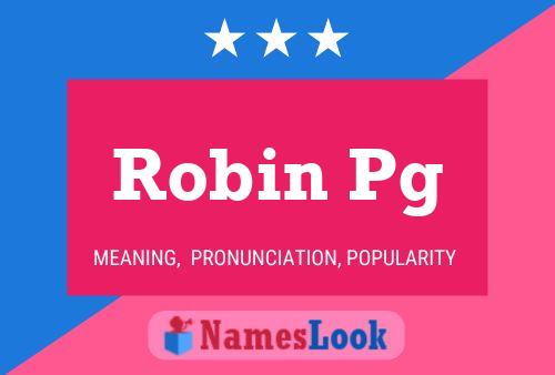 Poster del nome Robin Pg