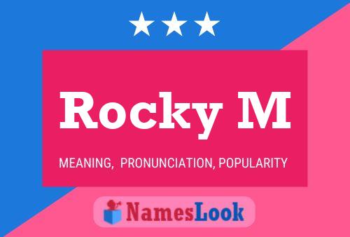 Poster del nome Rocky M