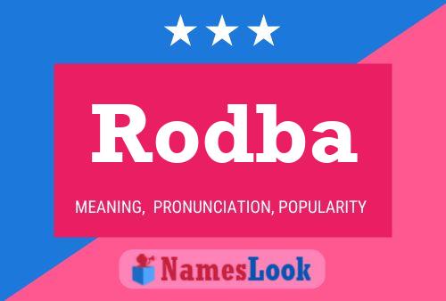 Poster del nome Rodba