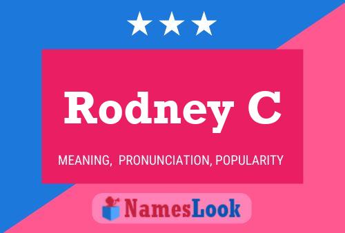 Poster del nome Rodney C