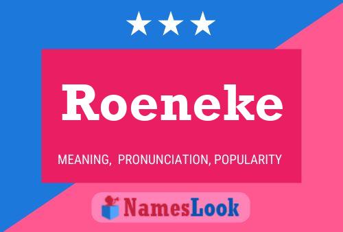 Poster del nome Roeneke