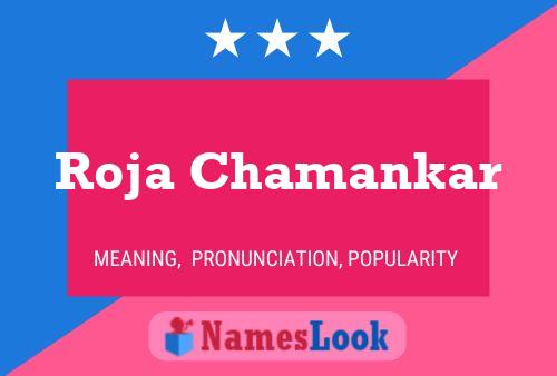 Poster del nome Roja Chamankar